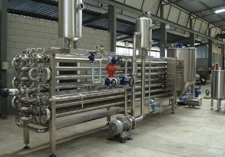 Thiết bị tiệt trùng ống lồng ống của Tropical Food Machinery